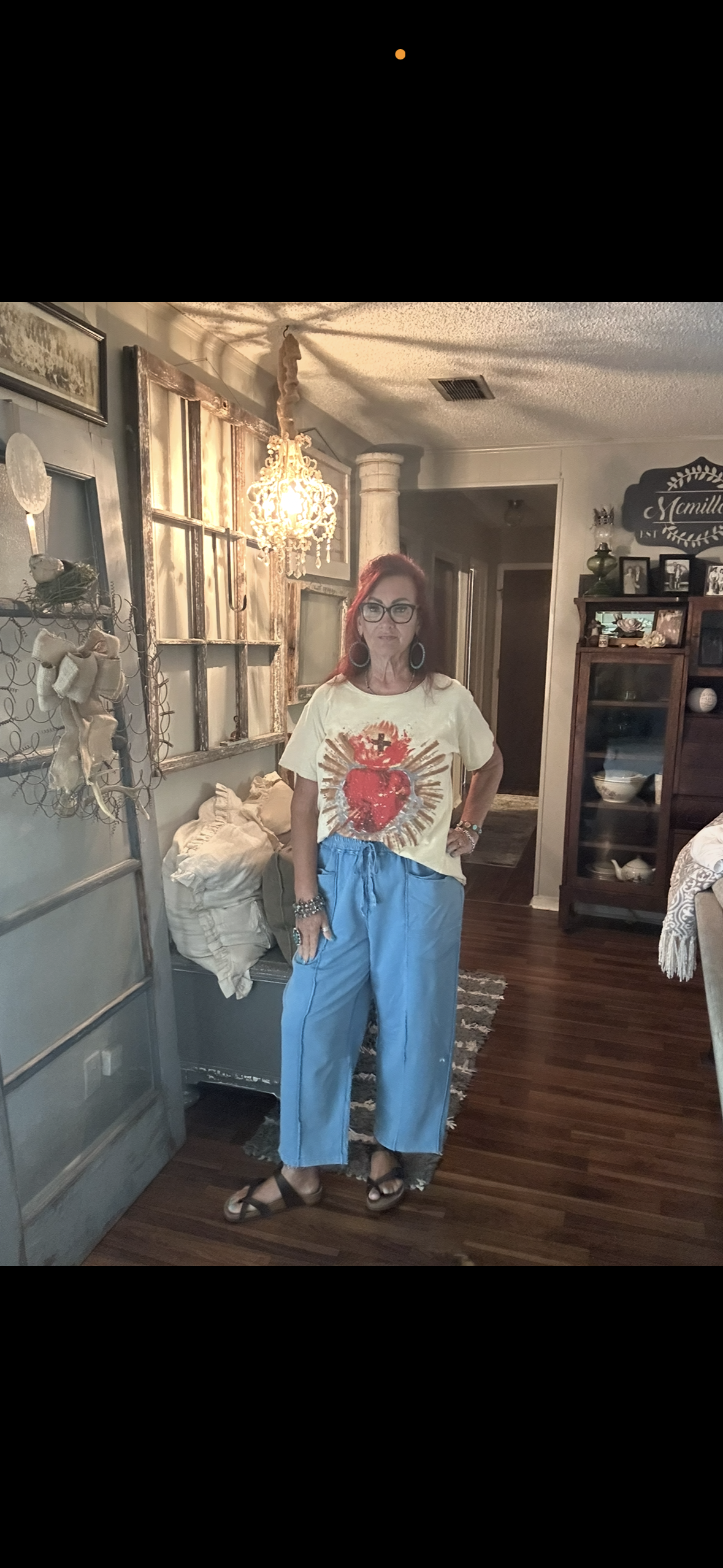 Easel terry cloth pants