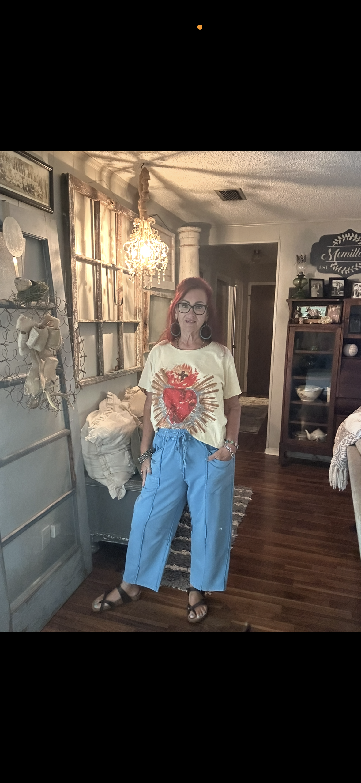 Easel terry cloth pants