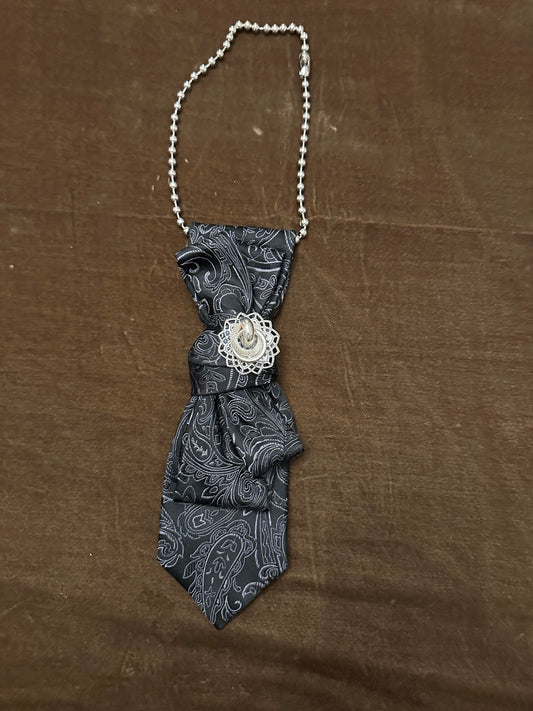 Vintage Tie Necklace