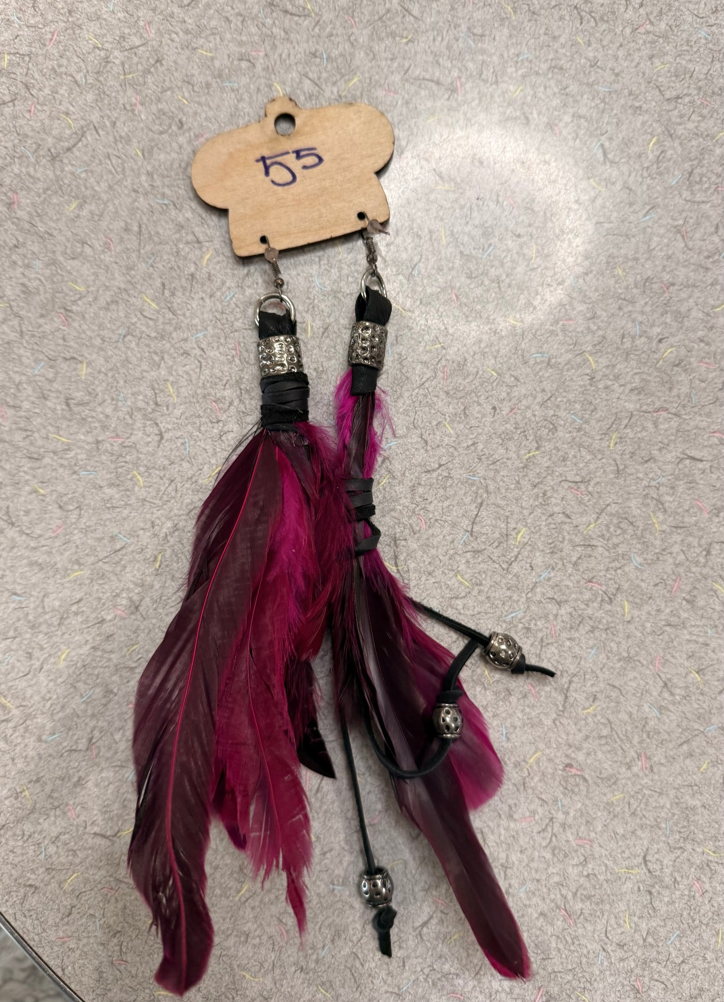 Art By Amy Feather Earrings