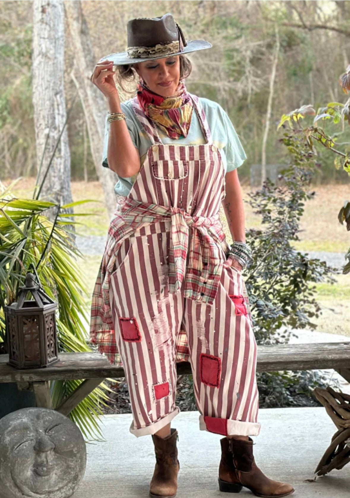Endless Travels Overalls - Vintage Merlot
