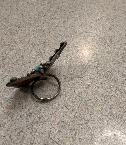 Art By Amy Butterfly Adjustable Ring