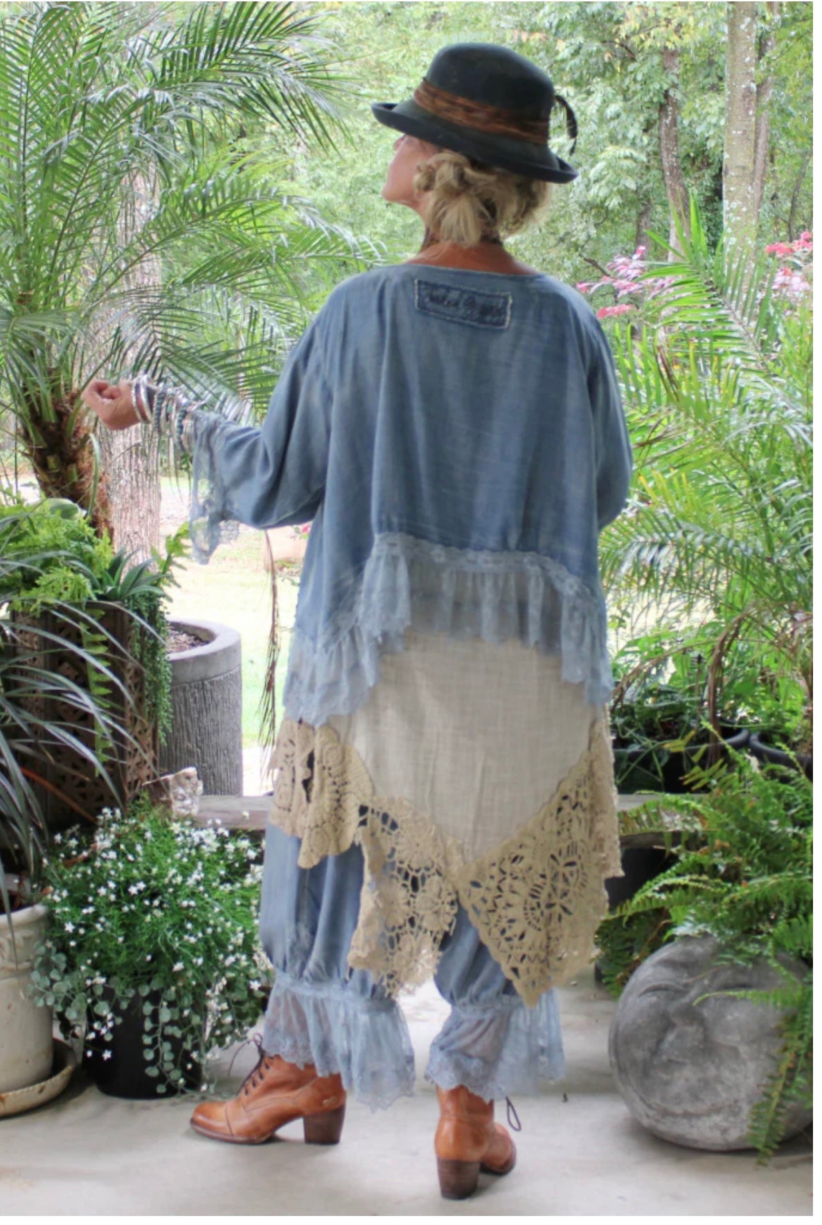 Alluring Romance Jacket - Chambray