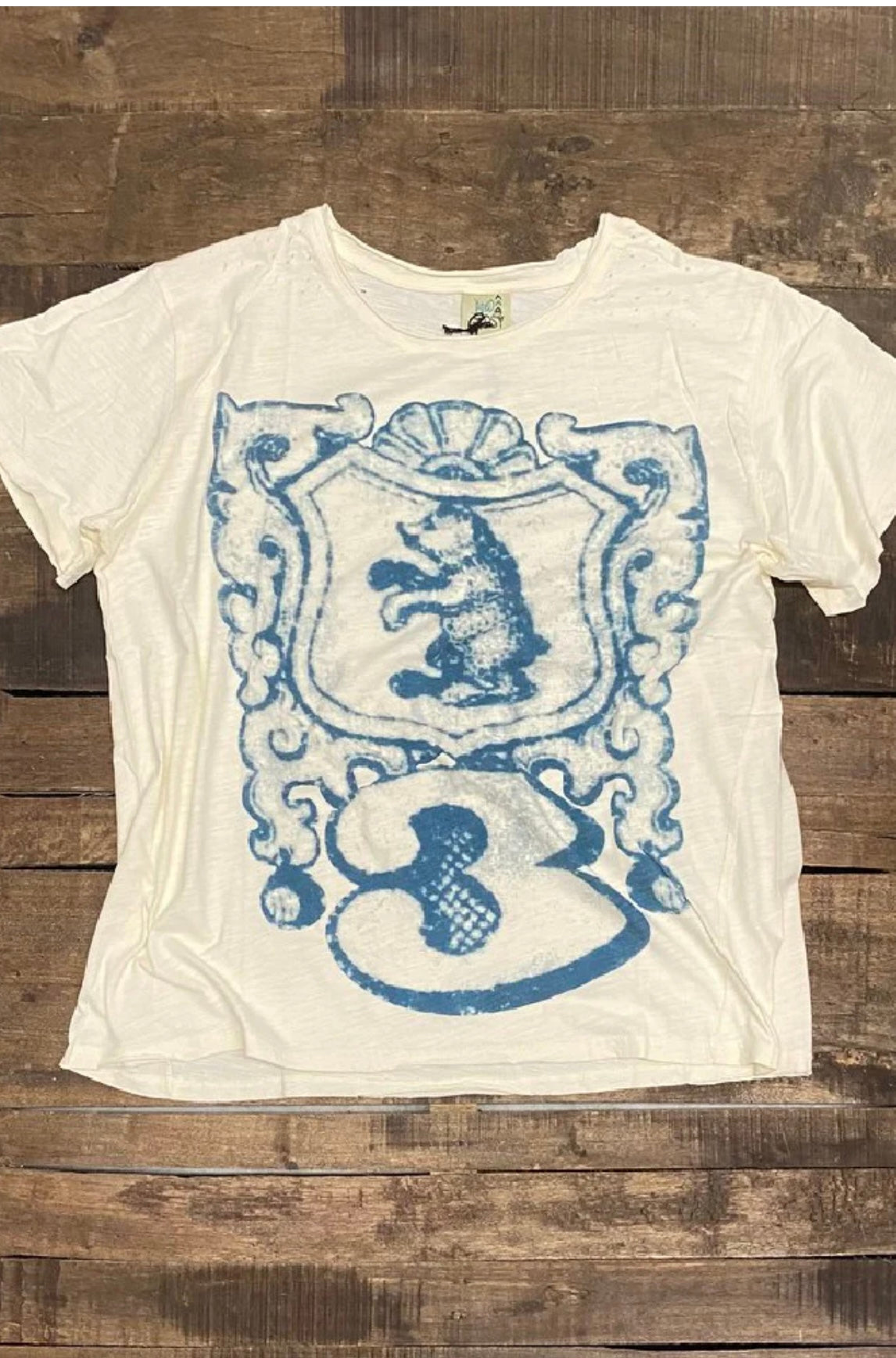 Jaded Gypsy Postage Stamp Moon and Dance Tee