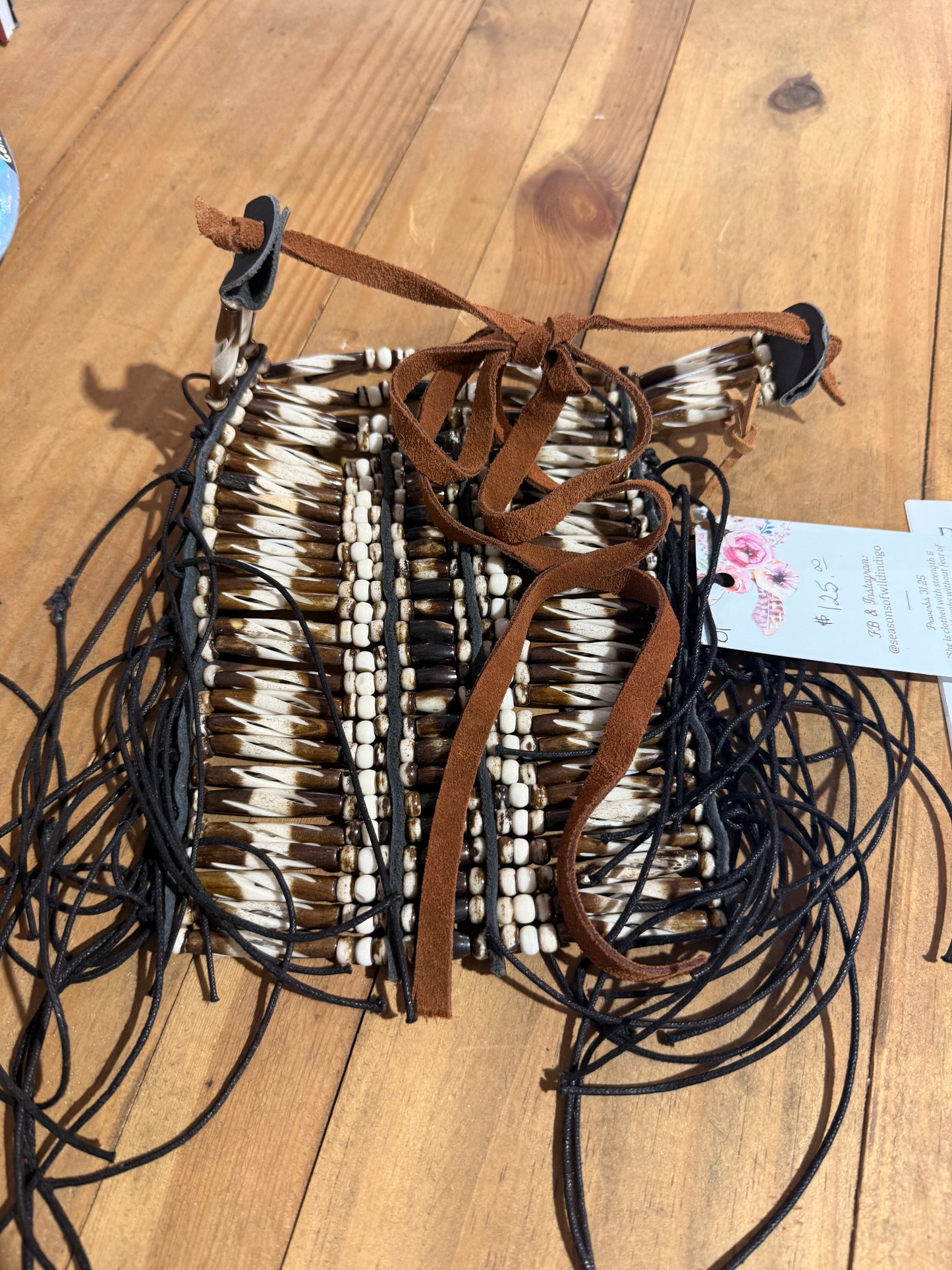 Seasons of Wild Indigo Beaded Chocker