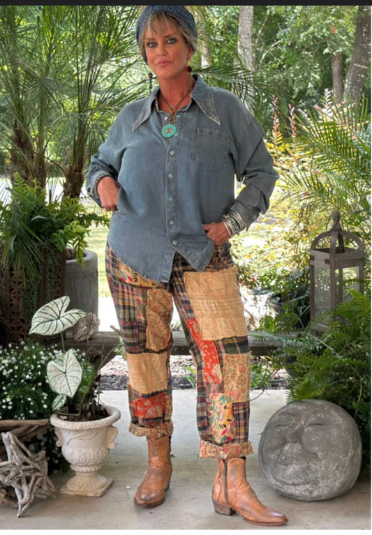 Traveling On Pants - Patch Medley
