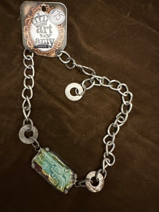Art by Amy Pistol necklace