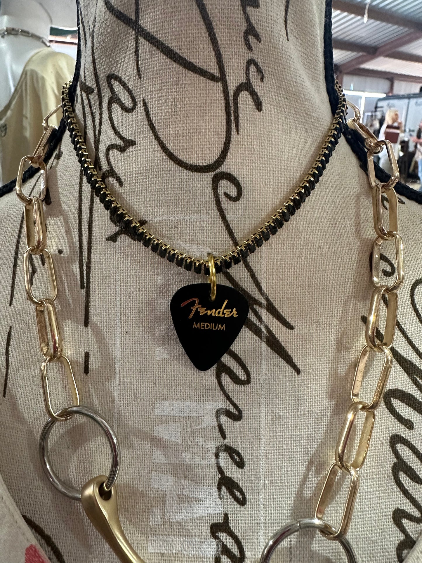 Guitar Pick necklace