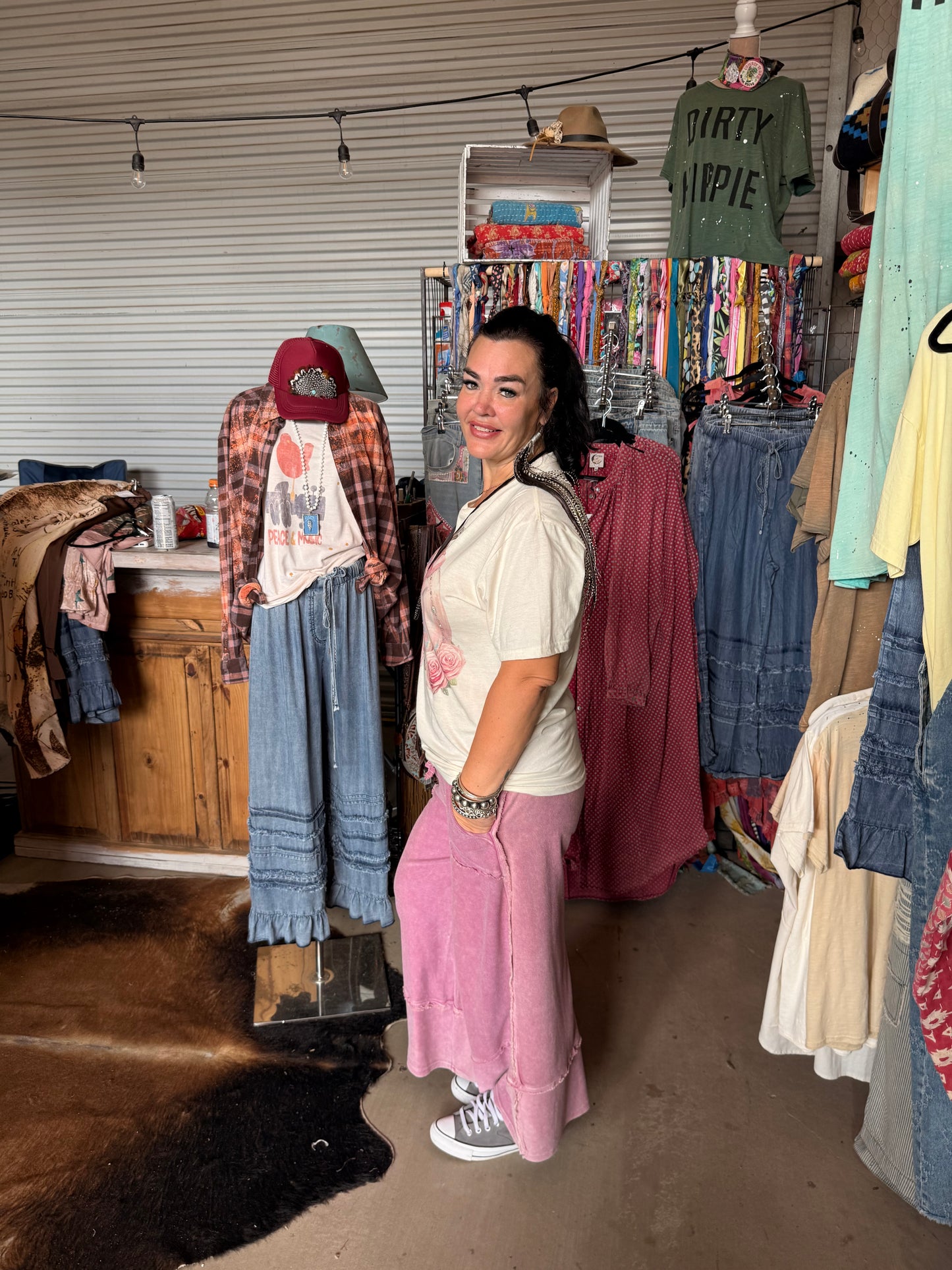 Pumpkin shirt pink pant bundle