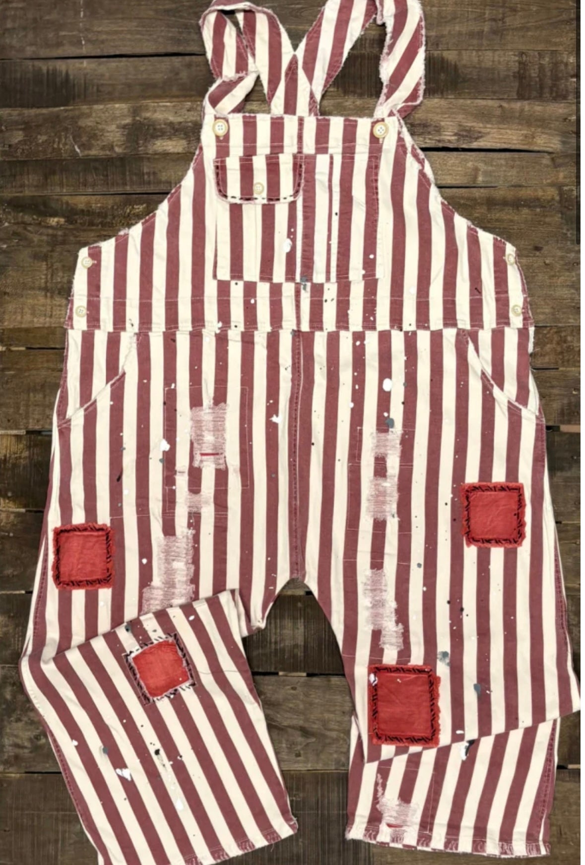 Endless Travels Overalls - Vintage Merlot
