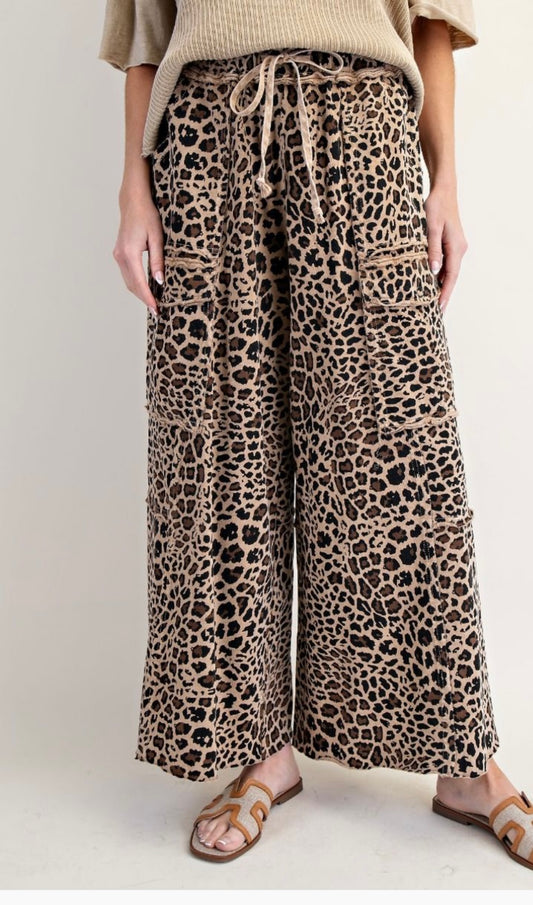 Terry Knit Animal print