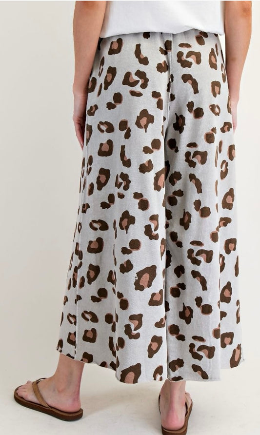 Animal Print Pants