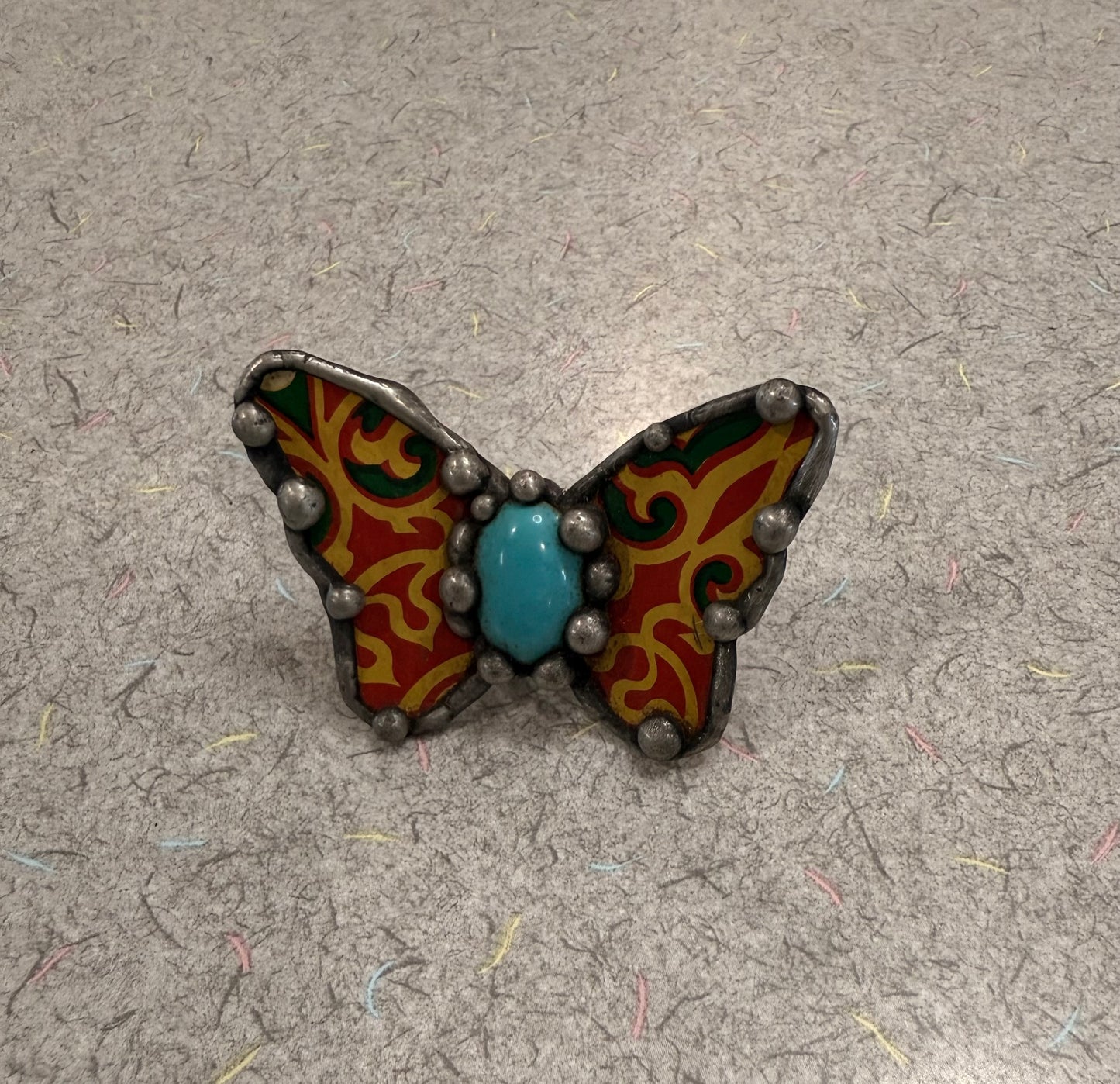 Art By Amy Butterfly Adjustable Ring